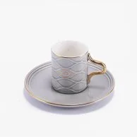Cappuccino Set - Ikram - Grey