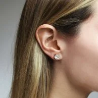 Caroline Svedbom Classic Stud Earrings Crystal