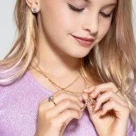 Caroline Svedbom Girls Petite Drop Bracelet Aurora