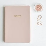 Champagne Pink Pocket Notebook By Royal Page Co