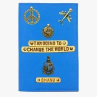 Change The World Customized Passport Cover by Custom Factory