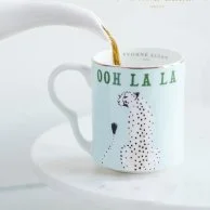Cheetah Ohh La La Small Mug By Yvonne Ellen