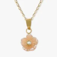 Cherry Blossom Diamond Necklace