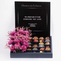 Chocolate and Flowers Gift Box