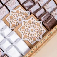 Chocolate and Nougat Mix Tray by Lilac 