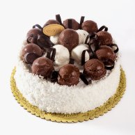 Chocolate Cocount Icecream cake by Chez Hilda Patisserie