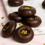 Chocolate Peda Cookies by Sugarmoo