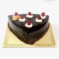 Chocolate Raspberry Cake by Chez Hilda Patisserie 
