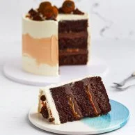 Chocolate Salted Caramel Cake 1kg by Joyful Treats