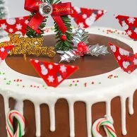 Christmas Chocolate Fudge Cake Magnum by Bloomsbury's