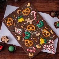 Christmas Chocolate Slabs by Lilac 