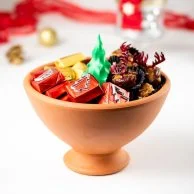 Christmas Clay Pot With Reindeer Stuffed Dates by the Date Room