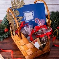 Christmas Gift Basket by Lilac (Large) 