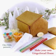 Christmas Gingerbread House Kit  by Chez Hilda Patisserie