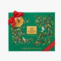 Christmas Truffle Gift Box (12 pcs) by Godiva 