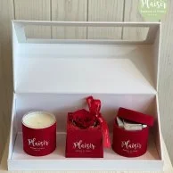 Classic Trio Gift Box - Red by Plaisir