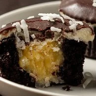 Coconut Chocolate Cupcake 