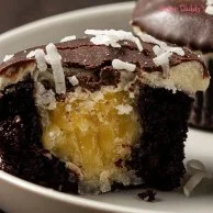 Coconut Chocolate Cupcake 