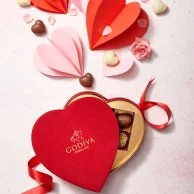 Coeur Chocolate Gift Box Red 7 pcs by Godiva