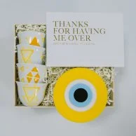 مجموعة هدايا كوفي بريك - باللون الأصفر من إينا كارتون 