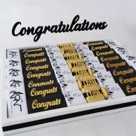 Congratulations Graduation Chocolate Gift By Eclat