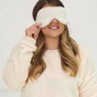 Cream Bouclé Eye Mask & Pillow Spray Set