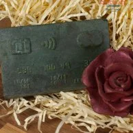 Credit Card & Flower Chocolate Set by The Amazing Chocolate Workshop