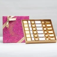 Crescent Wrapped Chocolate Large Box by Bateel