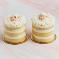 Baby Curly Sheep Cakes By Sugarmoo