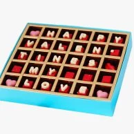 Customizable Valentine's Greeting Chocolate by NJD