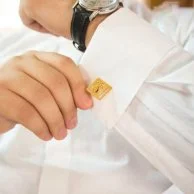 Customized Gold-Plated Cufflinks by Tamz Accessories