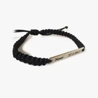 Customized Unisex Braided Bracelet by Tamz Accessories