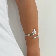 Custumized Arabic Letter Silver Platted Bracelet