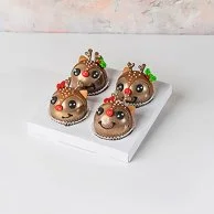 Cute Reindeer Hot Chocolate Bombs by NJD