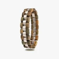 Bobo Bird wooden bracelet - light brown