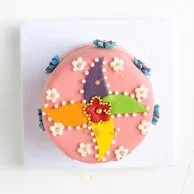 Designer Diwali Mini Cake by NJD