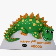 كيك عيد ميلاد شكل ديناصور ثلاثي الأبعاد