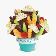 Dipped Confetti Fruit Cupcake with Blueberries By Edible Arrangements
