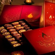 Diwali Light Orange Box by Zadina