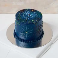 Diwali Night Sky Mini Cake by NJD