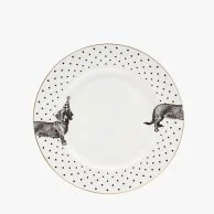 Dog Dinner Plate by Yvonne Ellen
