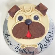 Dog Face Cake by Celebrating Life Bakery