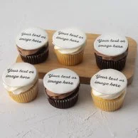 Personalised Printed Cupcakes by Cake Social