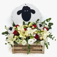 Eid Adha Sheep Flower Arrangement