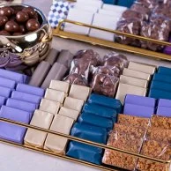Eid Chocolate Arrangement in an Mirrored Tray- Medium