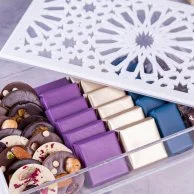  Chocolate Arrangement in a Rectangular Acrylic Box by Lilac