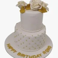 Elegant 3D Birthday Cake