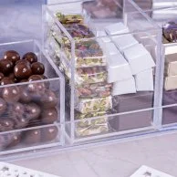 Elegant Acrylic Box Chocolate Arrangement by Lilac