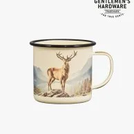 Enamel Mug - Deer 17 fl.oz / 500 ml By Gentlemen's Hardware