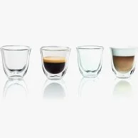 Espresso + Cappuccino Glasses by De’longhi